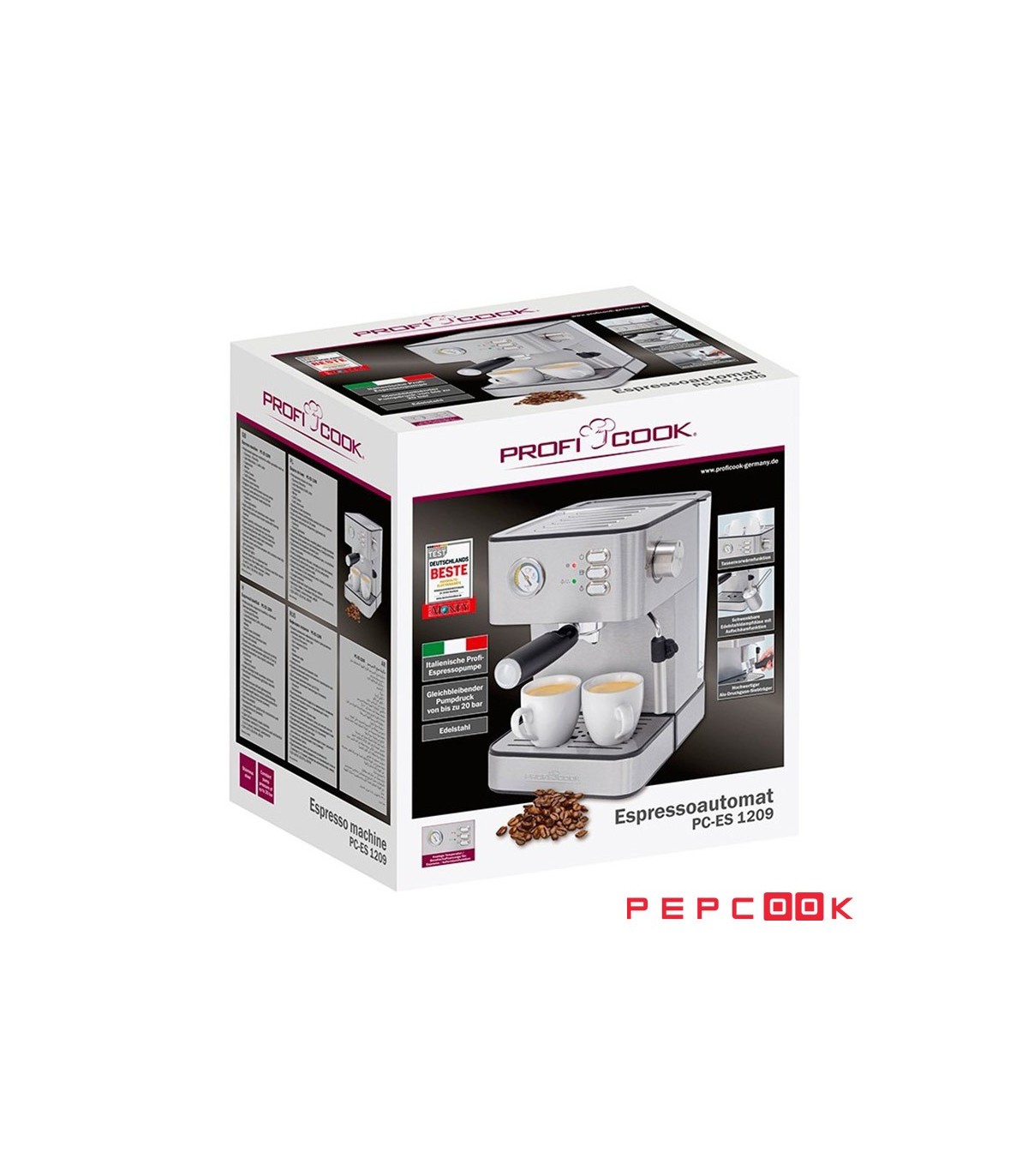 اسپرسو ساز حرفه ای  Proficook  مدل PC-ES 1209