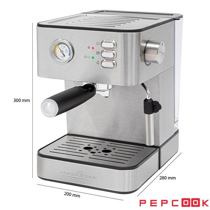 اسپرسو ساز 20 بار پروفی کوک مدل PC-ES 1209