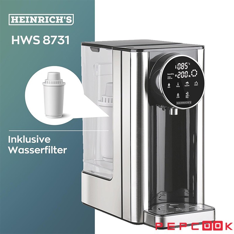 آب جوش کن اتوماتیک 2600 وات هنریچ HWS 8731