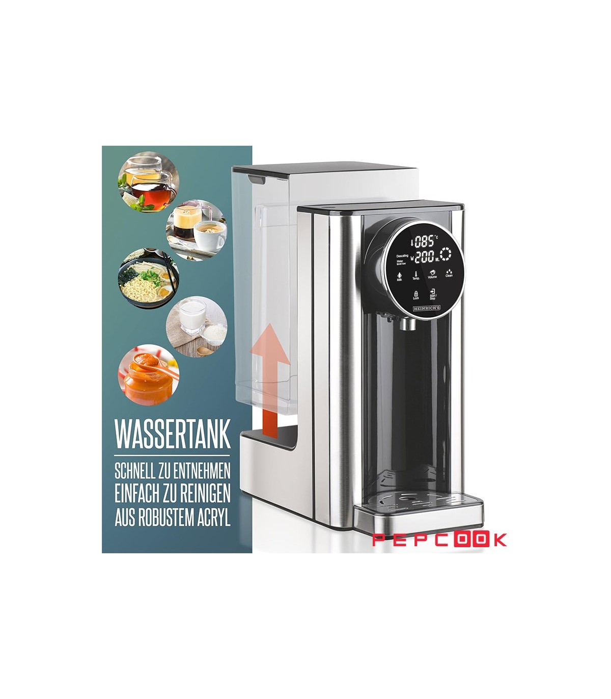 آب جوش کن اتوماتیک هنریچ HWS 8731