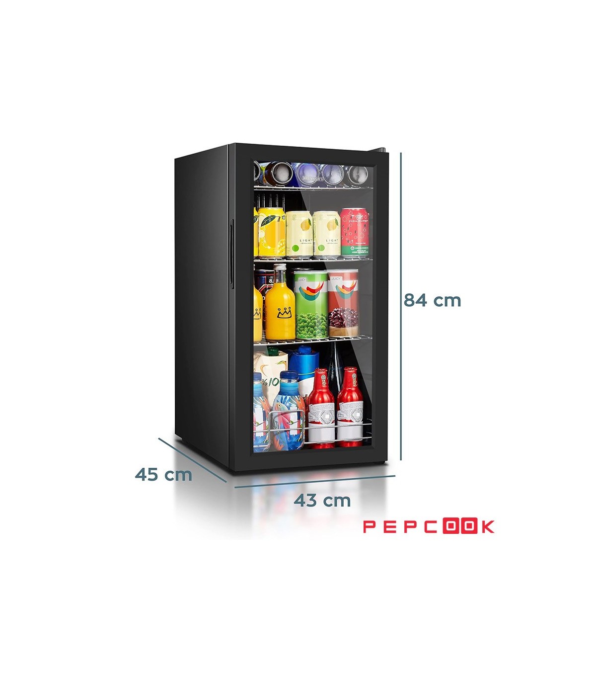 یخچال کلاب 74 لیتر هنریچ مدل 3174