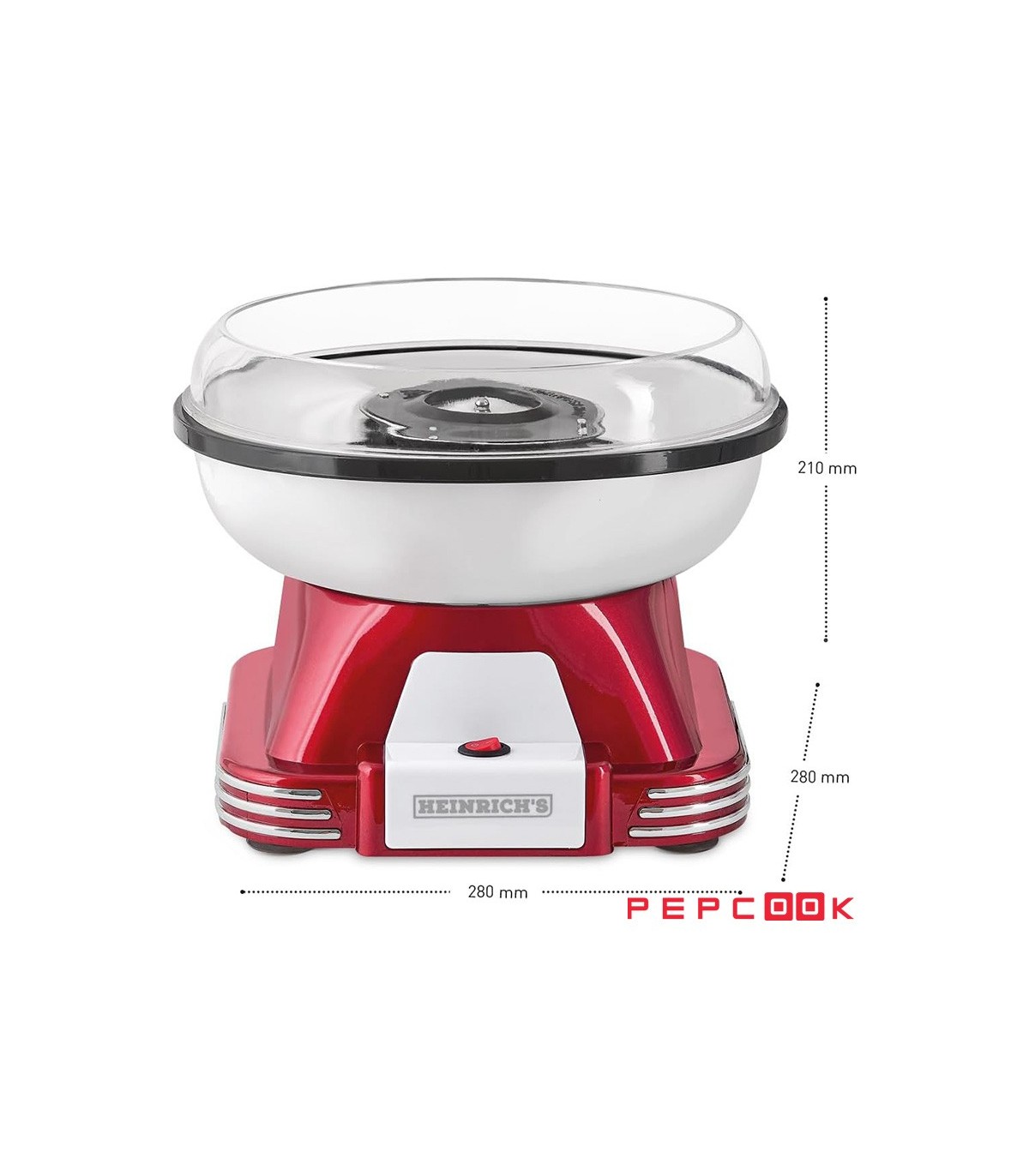 پشمک ساز حرفه ای 500 وات هنریچ مدل HZW 8322