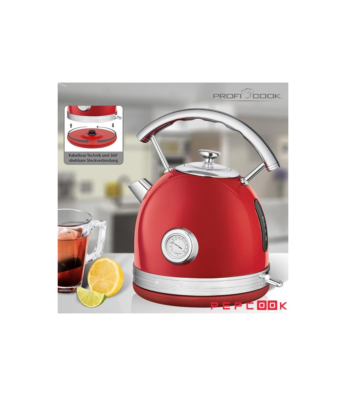 کتری برقی 2200 وات پروفی کوک مدل PC-WKS 1192