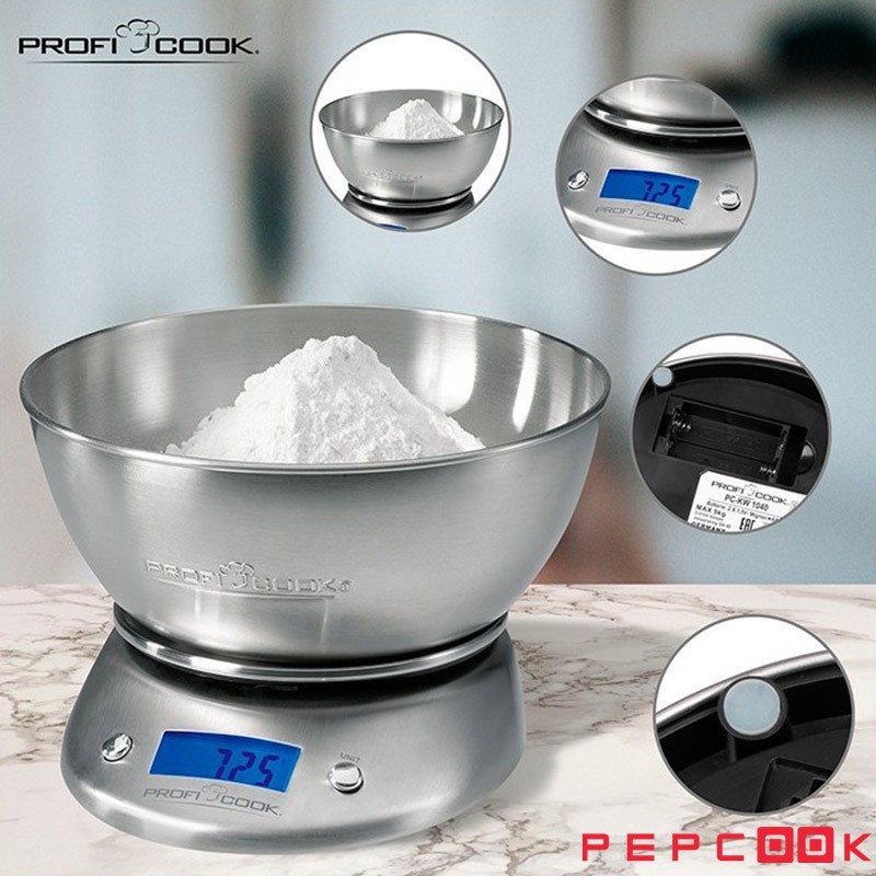 ترازو اشپزخانه کاسه ای پروفی کوک مدل PC-KW 1040