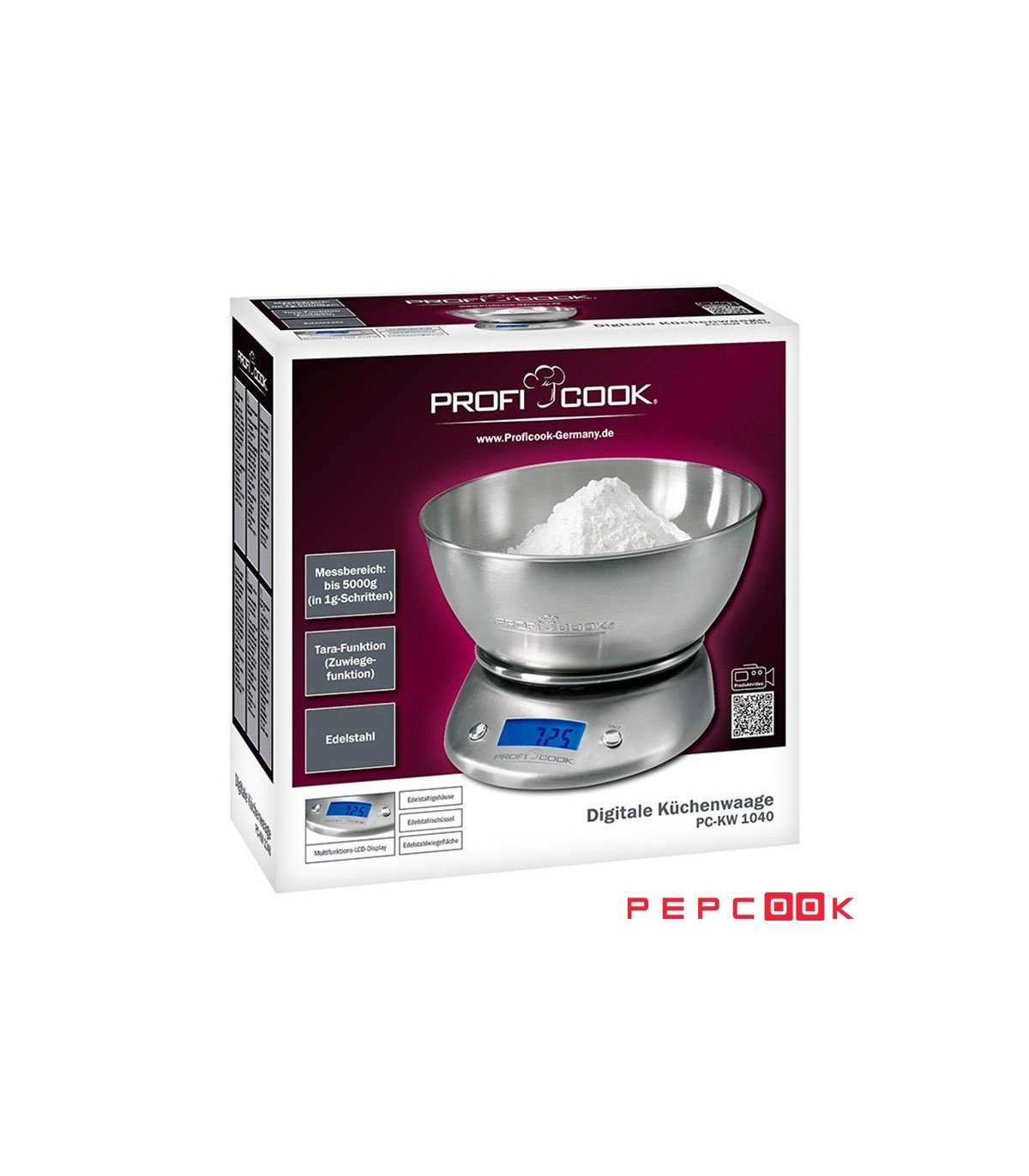 ترازو اشپزخانه کاسه ای پروفی کوک 1040