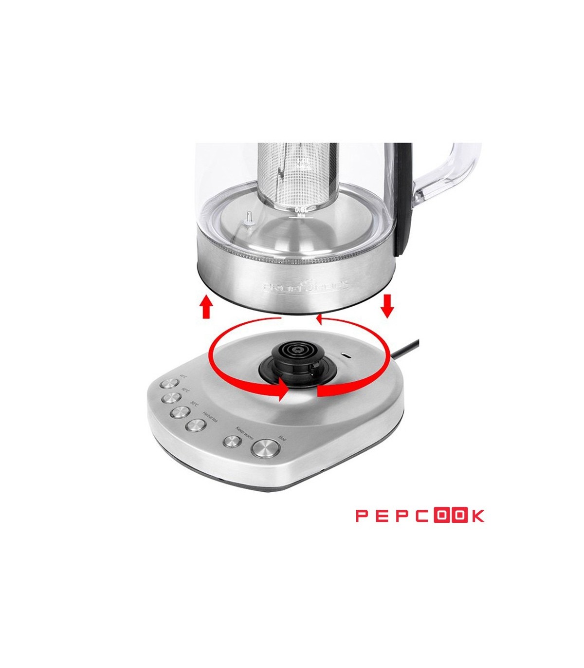 چای ساز و دمنوش ساز اتوماتیک پروفی کوک مدل PC-WKS 1167G