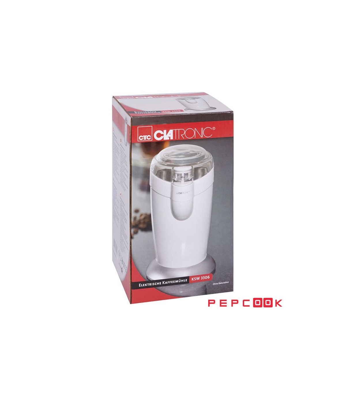 آسیاب قهوه 120 وات  Clatronic مدل KSW 3306