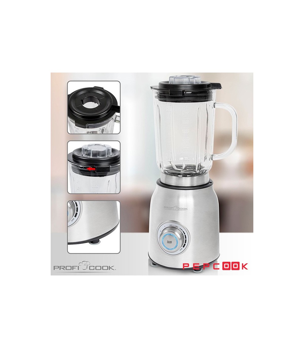 مخلوط کن 1200 وات پروفی کوک مدل PC-UM 1207
