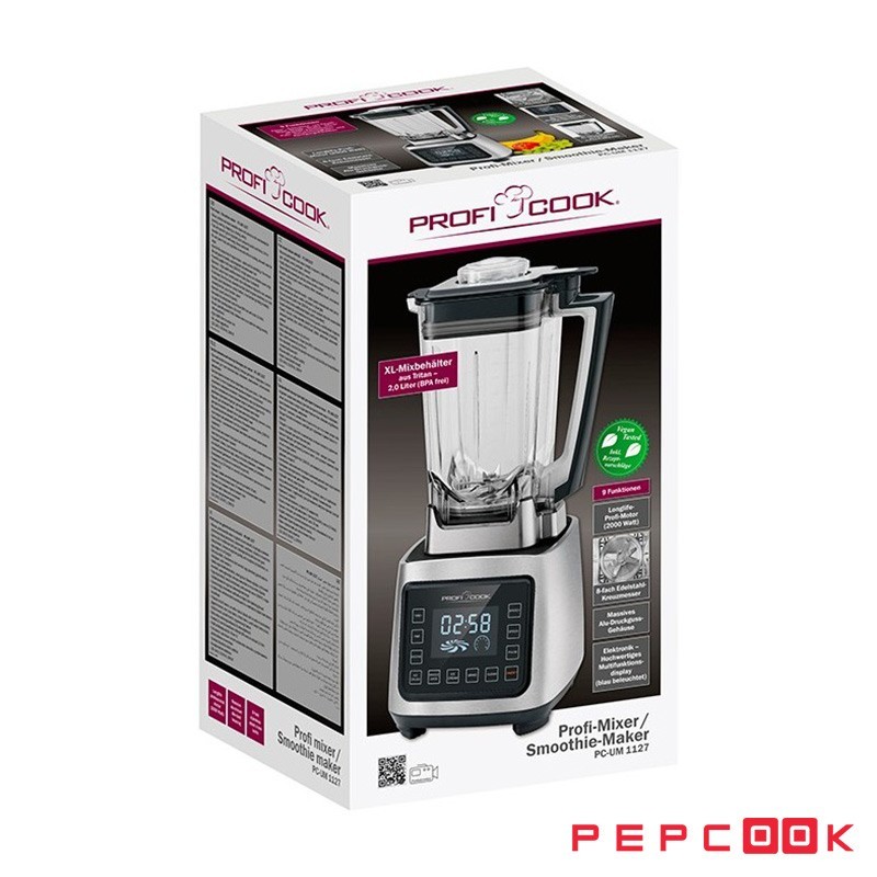 مخلوط کن 2000 وات پروفی کوک مدل PC-UM 1127