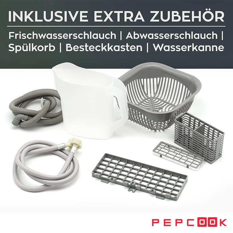 ماشین ظرفشویی رومیزی پرتابل هنریچ HTG 8841