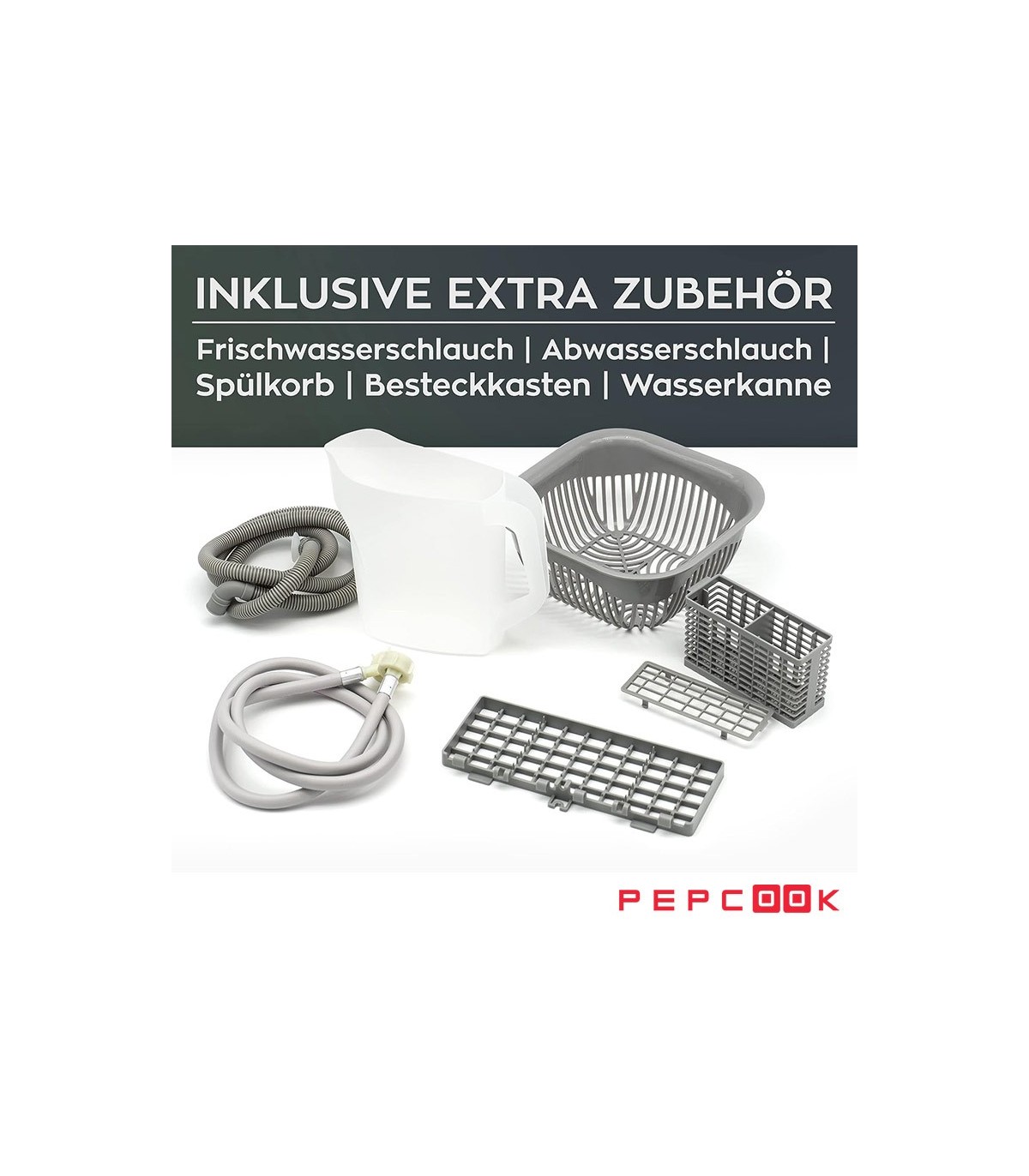 ماشین ظرفشویی رومیزی پرتابل هنریچ HTG 8841