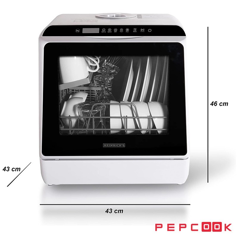 مینی ماشین ظرفشویی اتوماتیک هنریچ HTG 8841