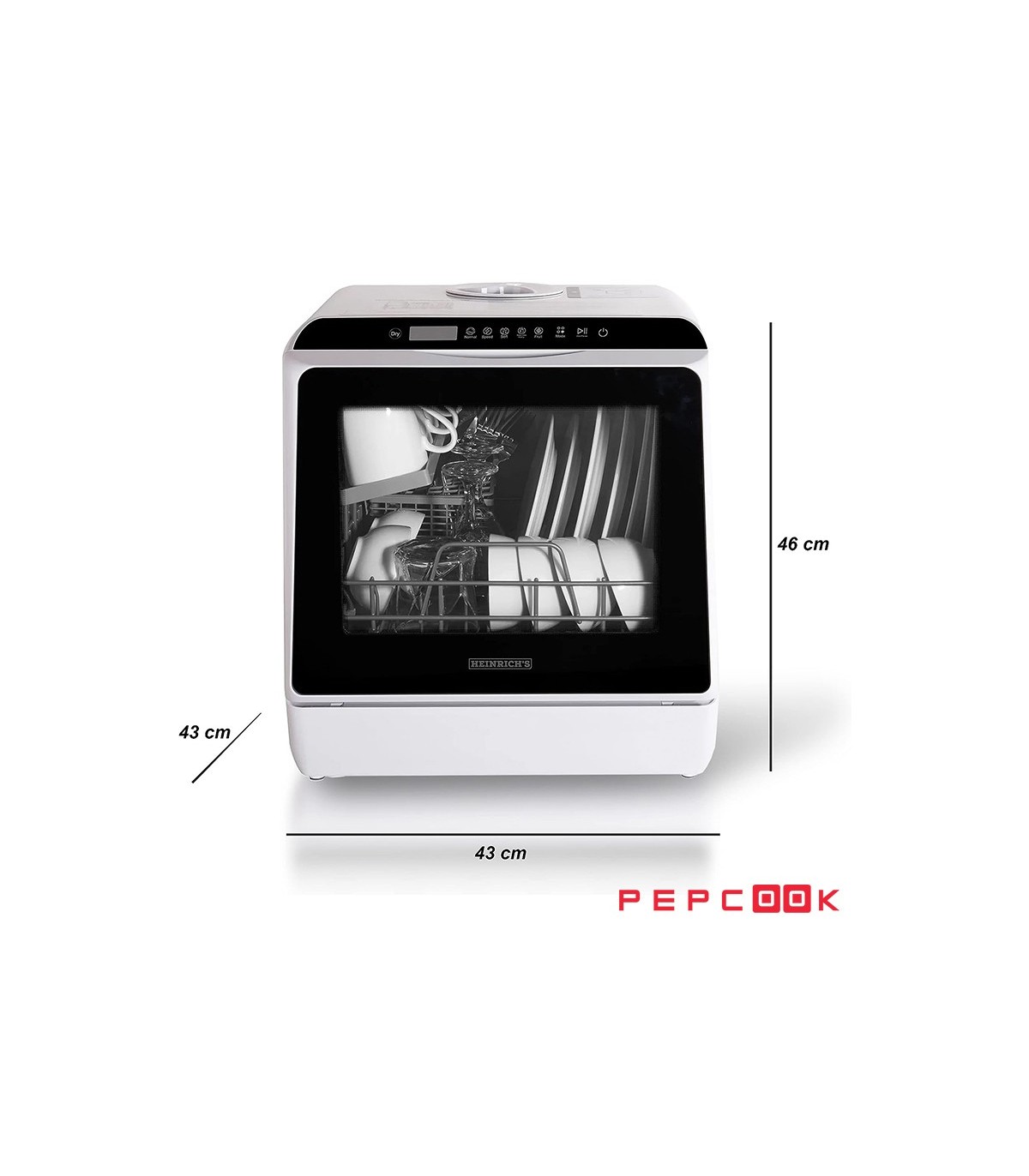 مینی ماشین ظرفشویی اتوماتیک هنریچ HTG 8841