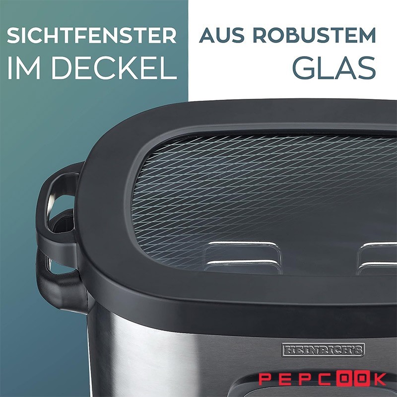 پخت در خلاء حرفه ای 2 کاره Heinrich's مدل HSG 8411