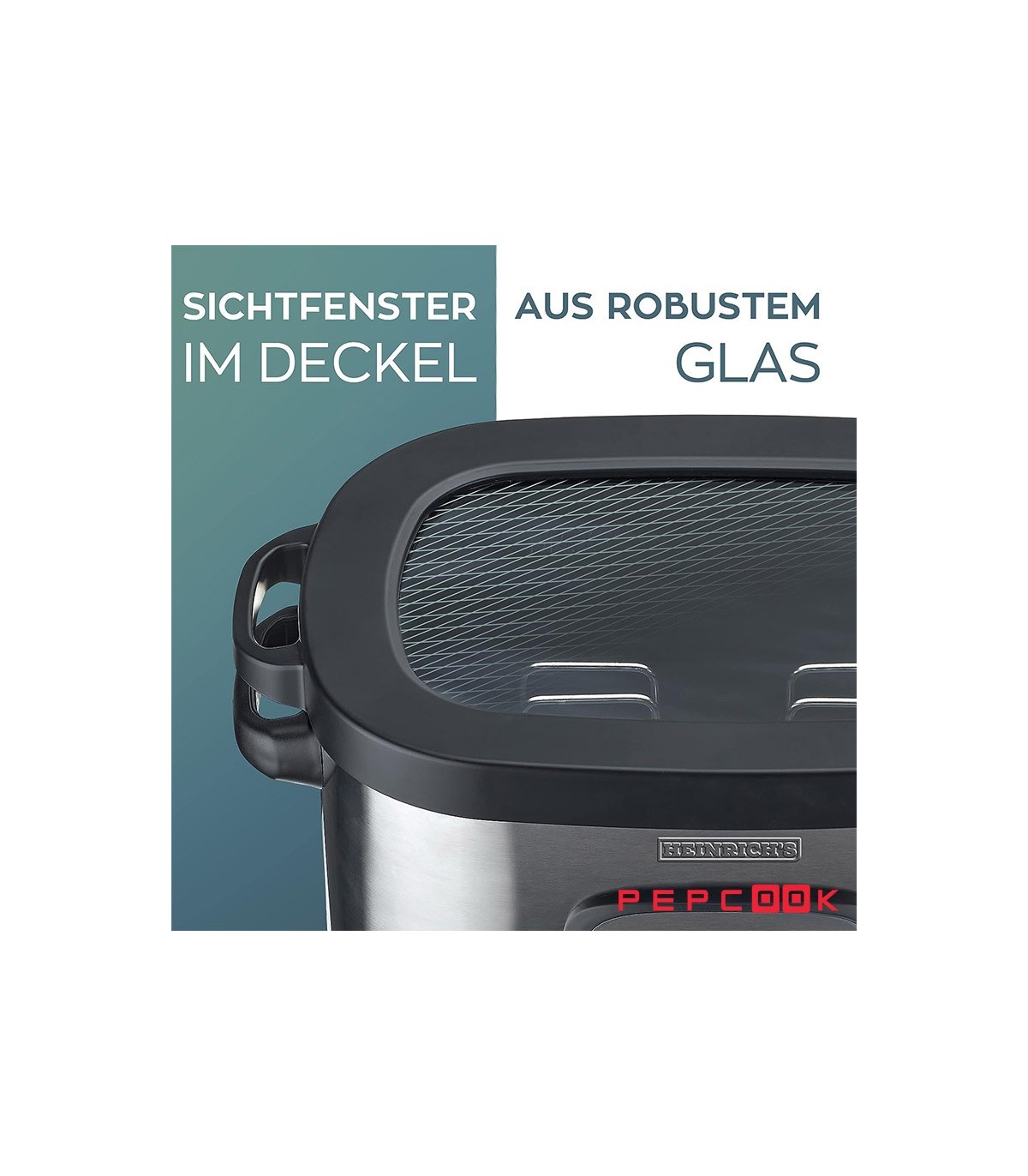 پخت در خلاء حرفه ای 2 کاره Heinrich's مدل HSG 8411