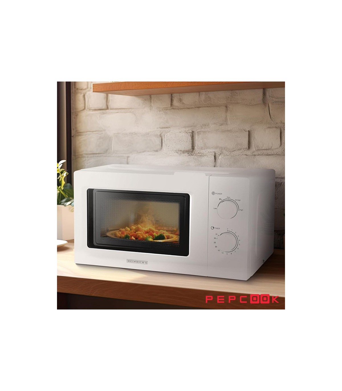 مایکروویو خانگی 700 وات هنریچ مدل HMW 8845