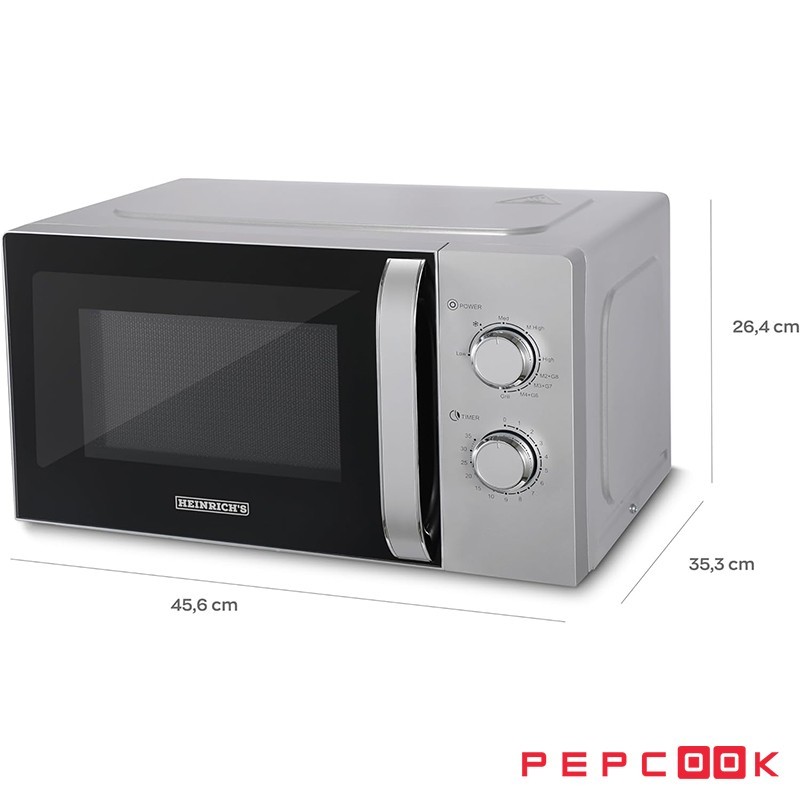 مایکروویو حرفه ای 20 لیتر هنریچ مدل HMW 8846