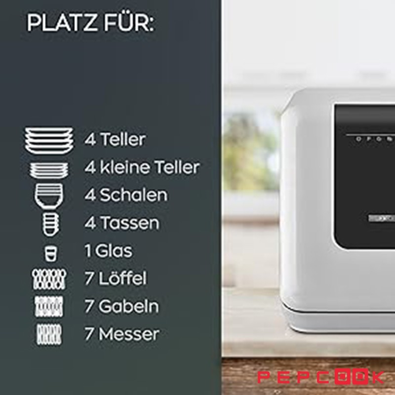 ماشین ظرفشویی پرتابل هنریچ 8842