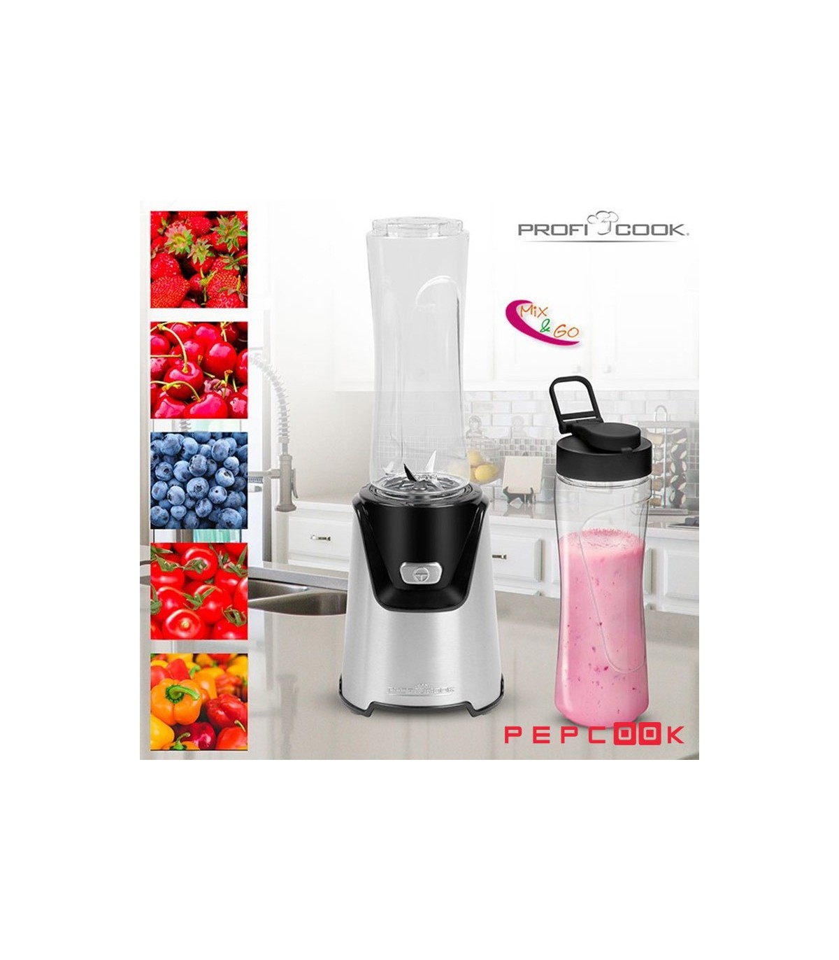 اسموتی ساز حرفه ای 1.2 لیتر پروفی کوک مدل PC-SM 1153