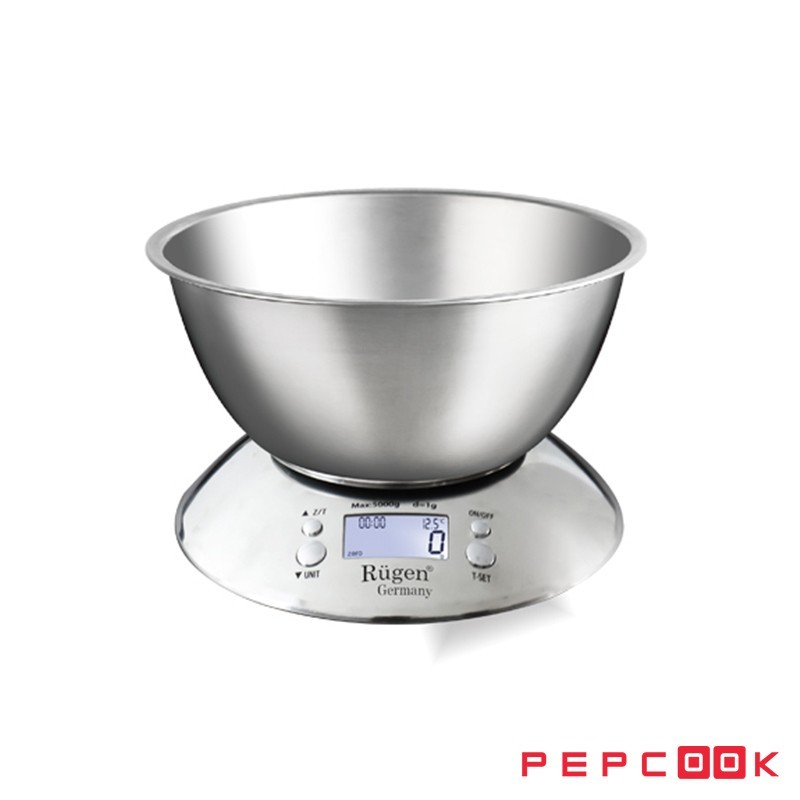 ترازوی آشپزخانه کاسه دار روگن مدل RU-5010