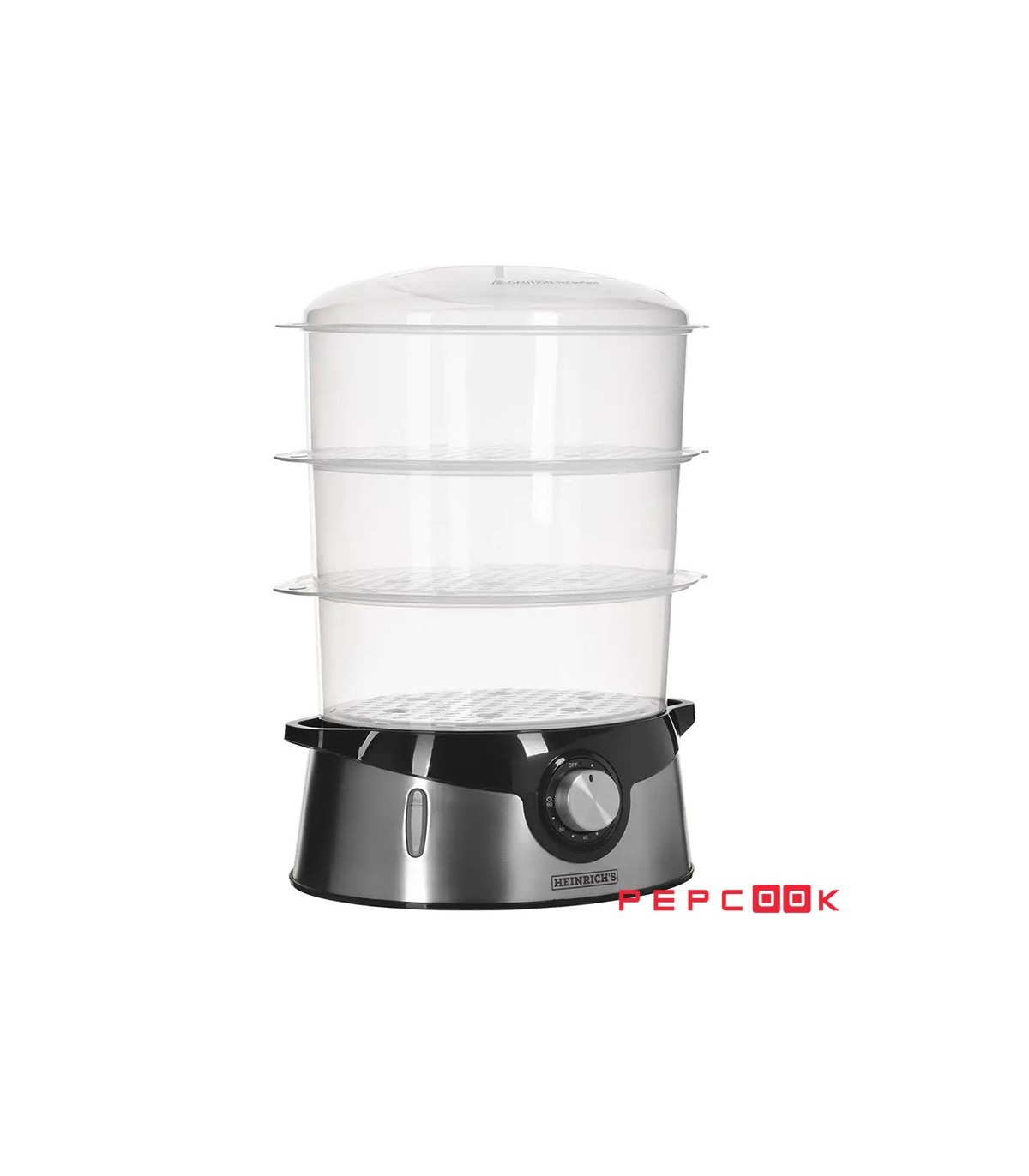 بخار پز سه طبقه هنریچ مدل HDA 8501