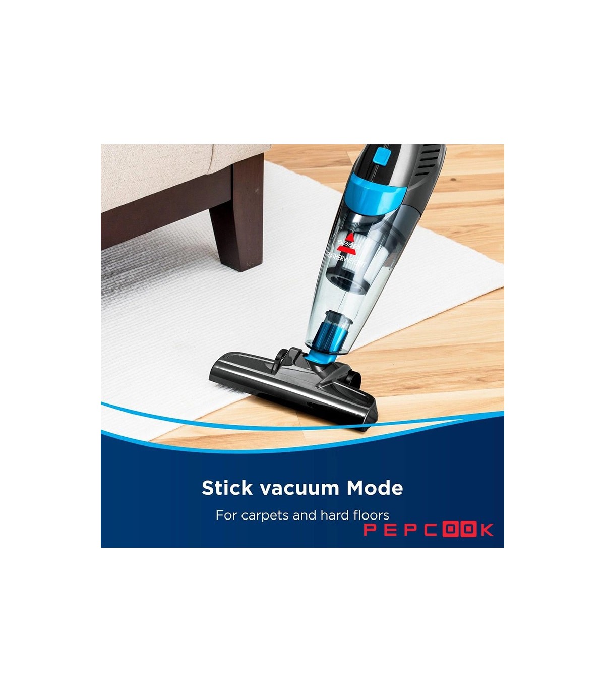 جارو برقی ایستاده 3 کاره بیسل Featherweight 2024E