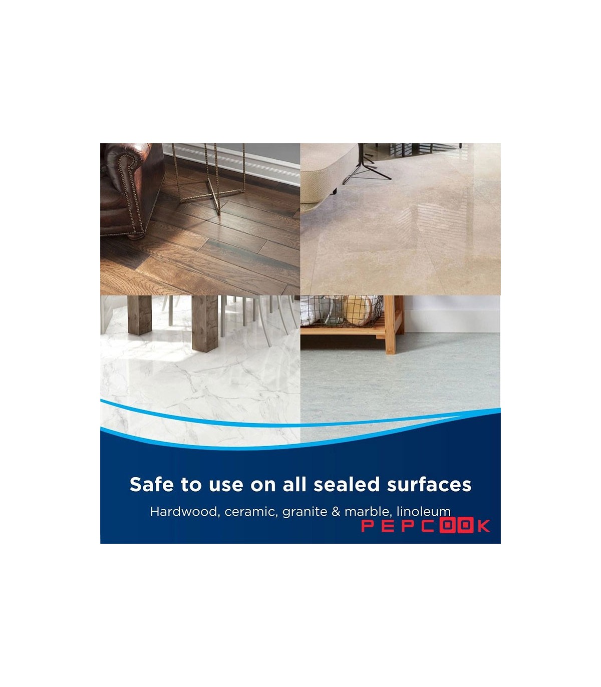 Bissell Vac & Steam 1977E آبی