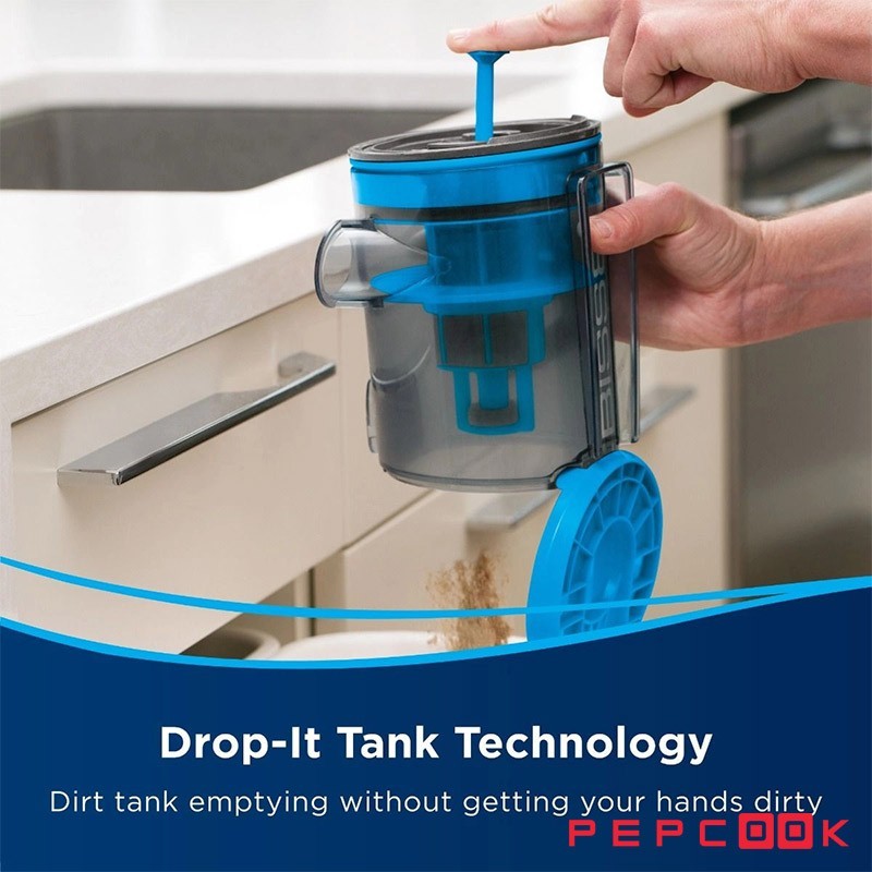 جارو برقی و بخار شو حرفه ای بیسل مدل  1977E