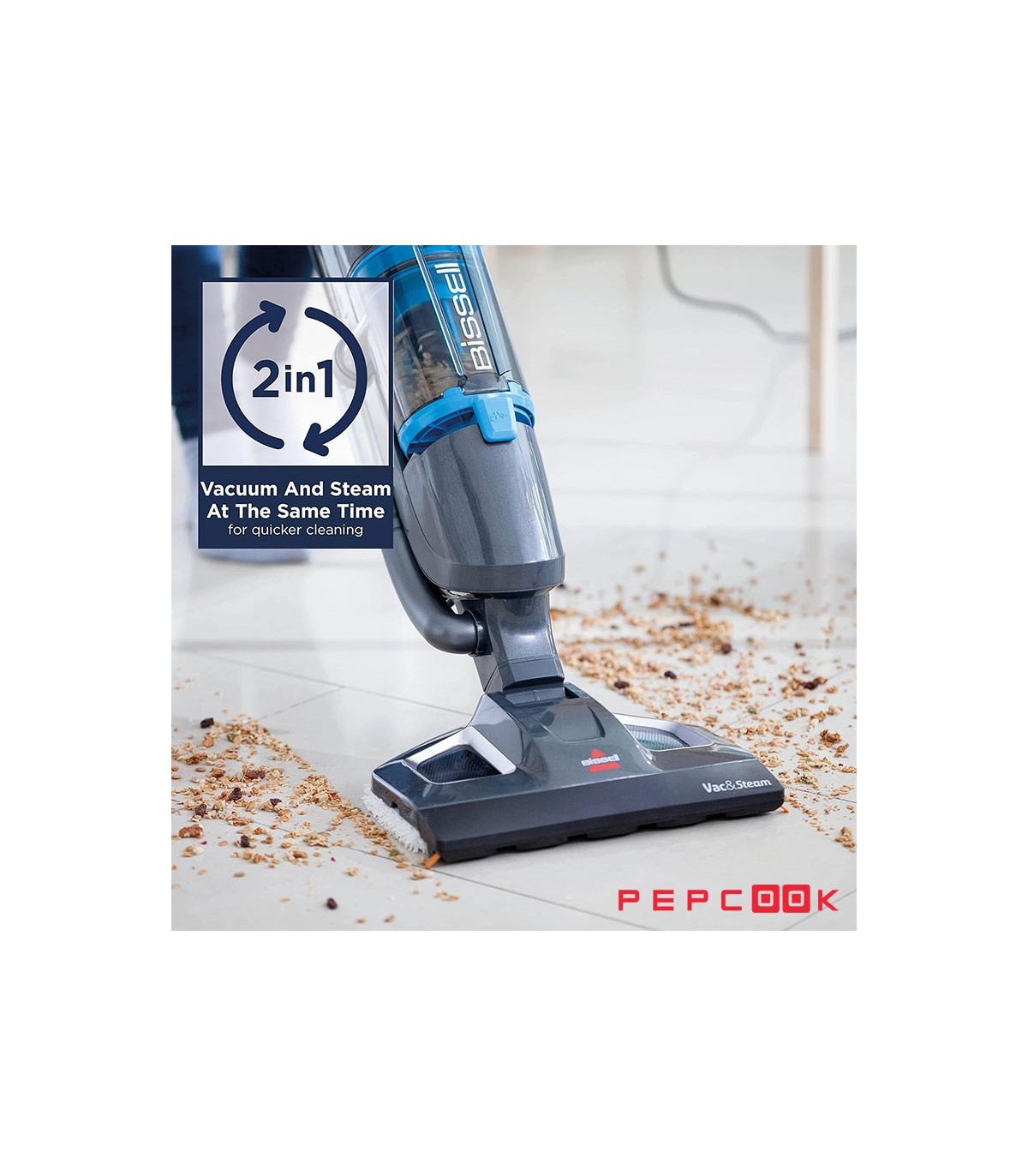 جارو برقی و بخارشو  Bissell Vac & Steam 1977E