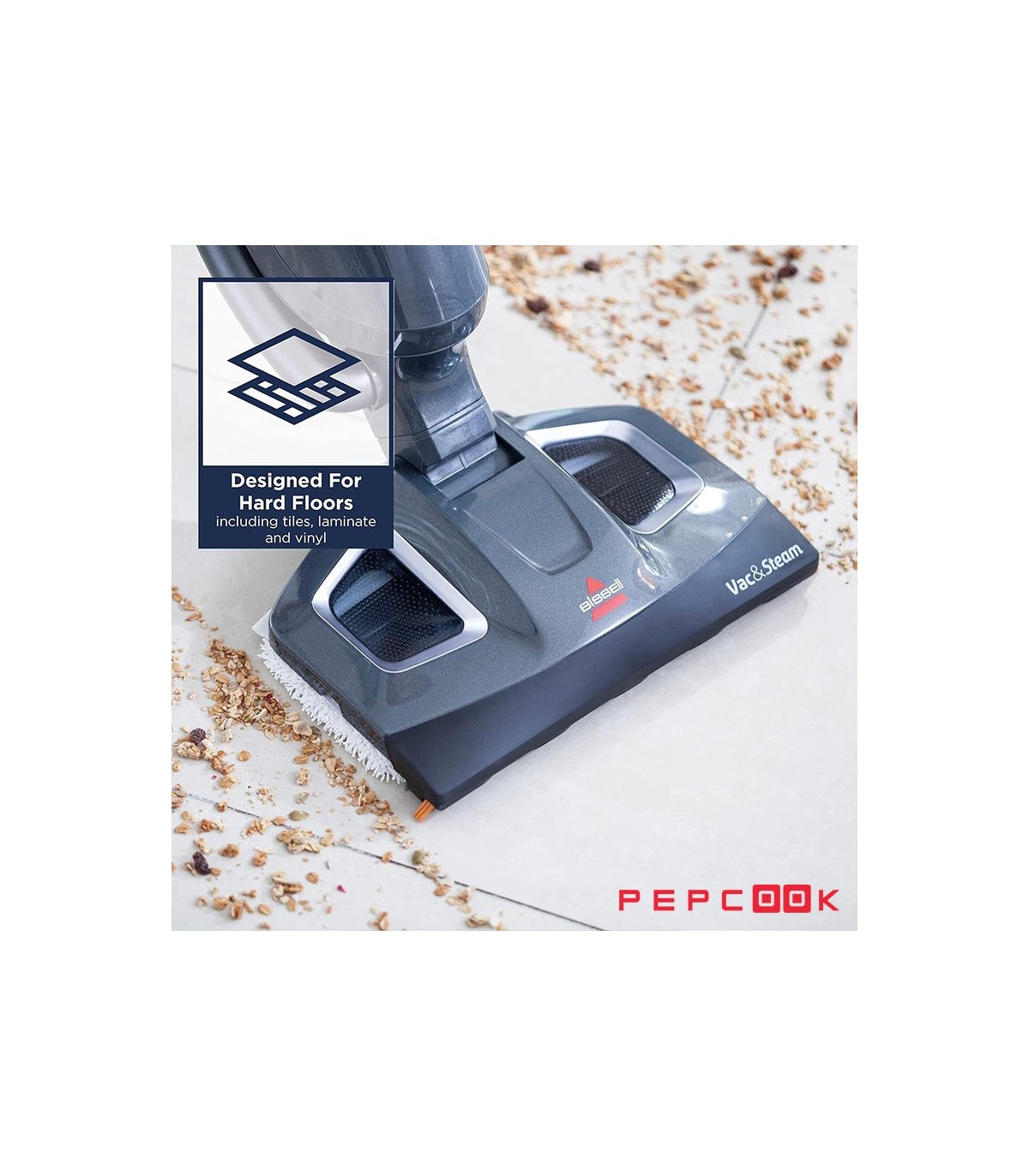 جارو برقی و بخار شوی بیسل Vac & Steam 1977E