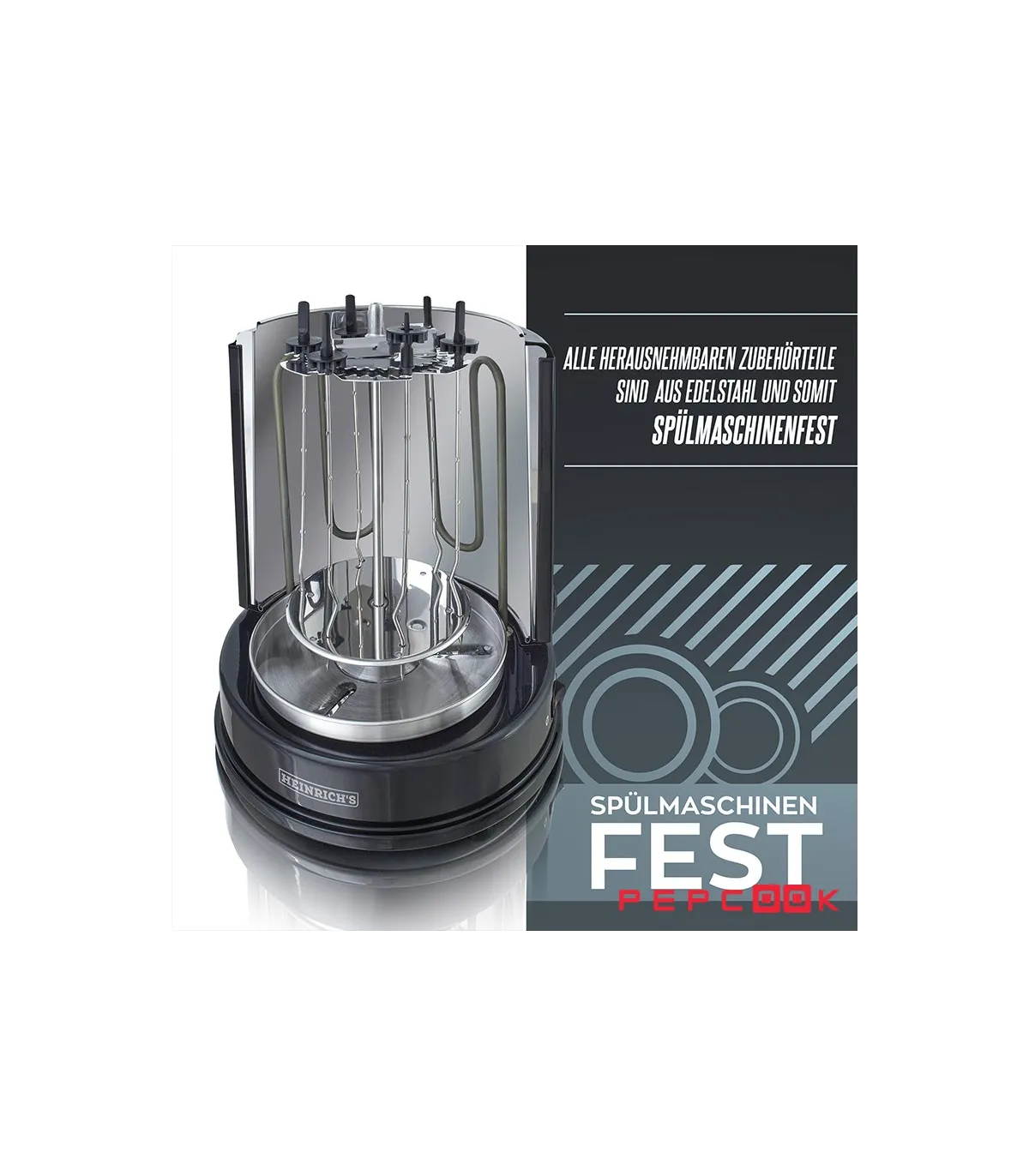 کباب پز 8687 هنریچ