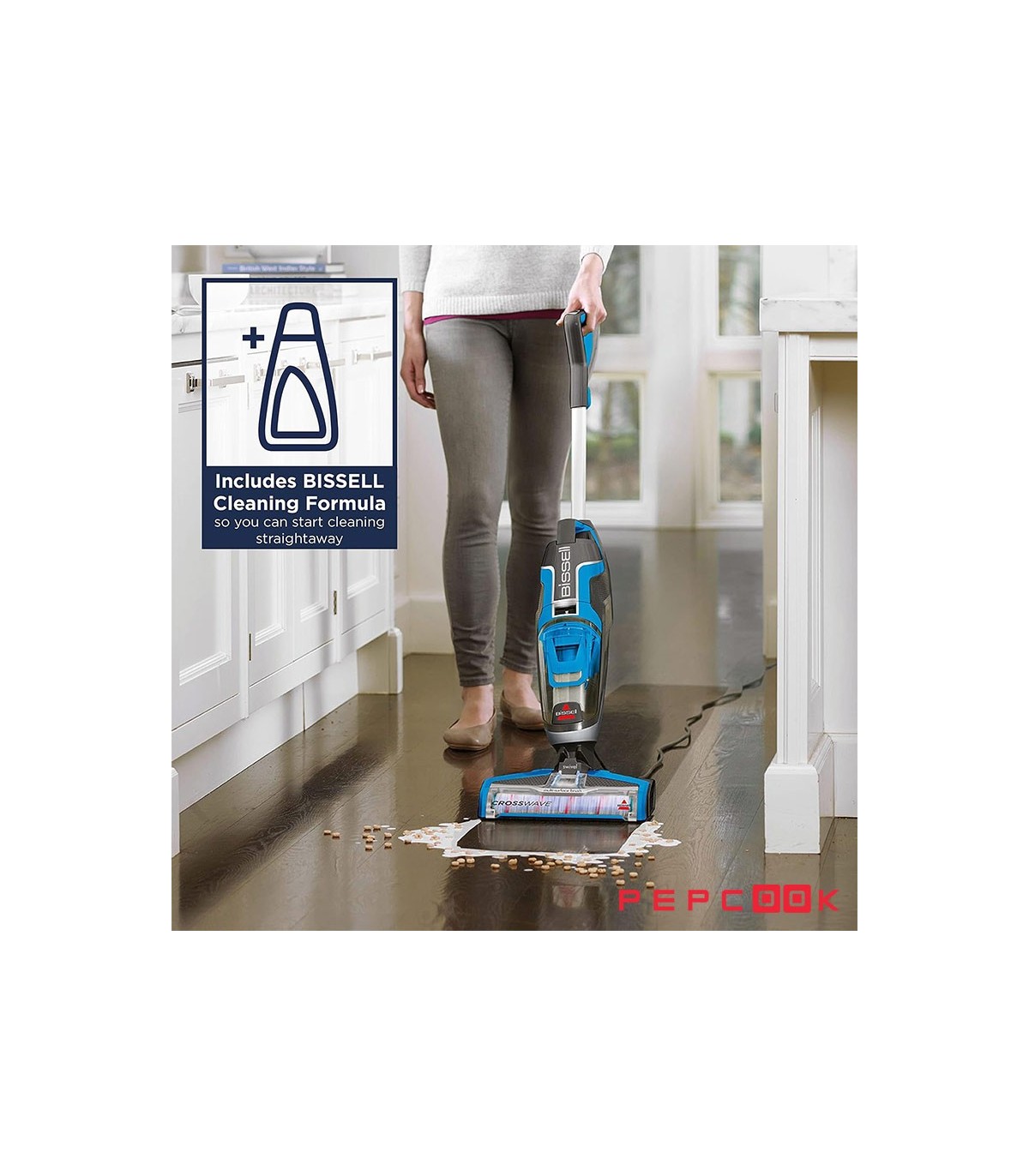 کف شور، جاروبرقی و خشک کن بیسل Crosswave Multi-surface مدل 1713