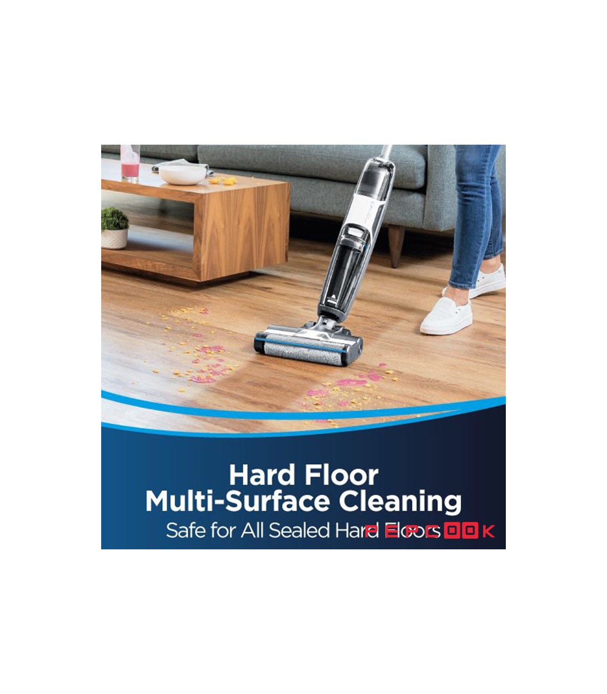 قیمت و خرید کف شور شارژی بیسل CrossWave  3598E | فروشگاه پپ کوک