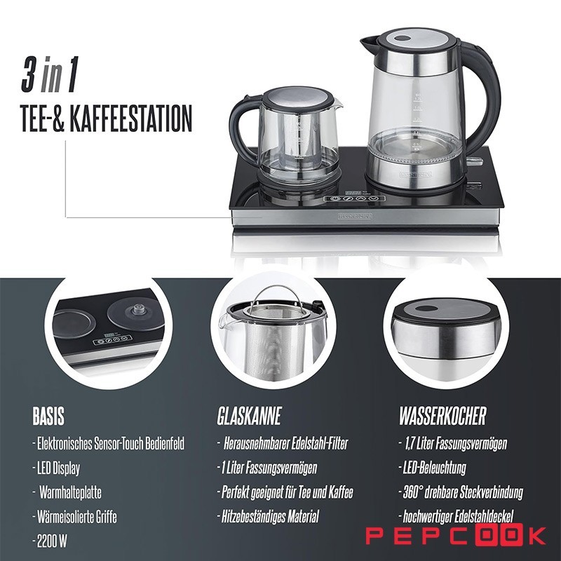 چای ساز و قهوه ساز هنریچ مدل 7951