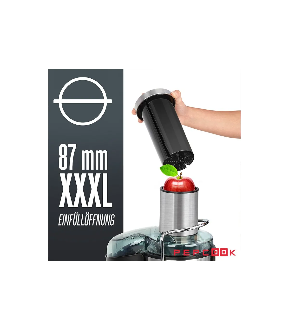 آبمیوه گیر  هنریچ مدل HPJ 8694 با دهانه ورودی بزرگ