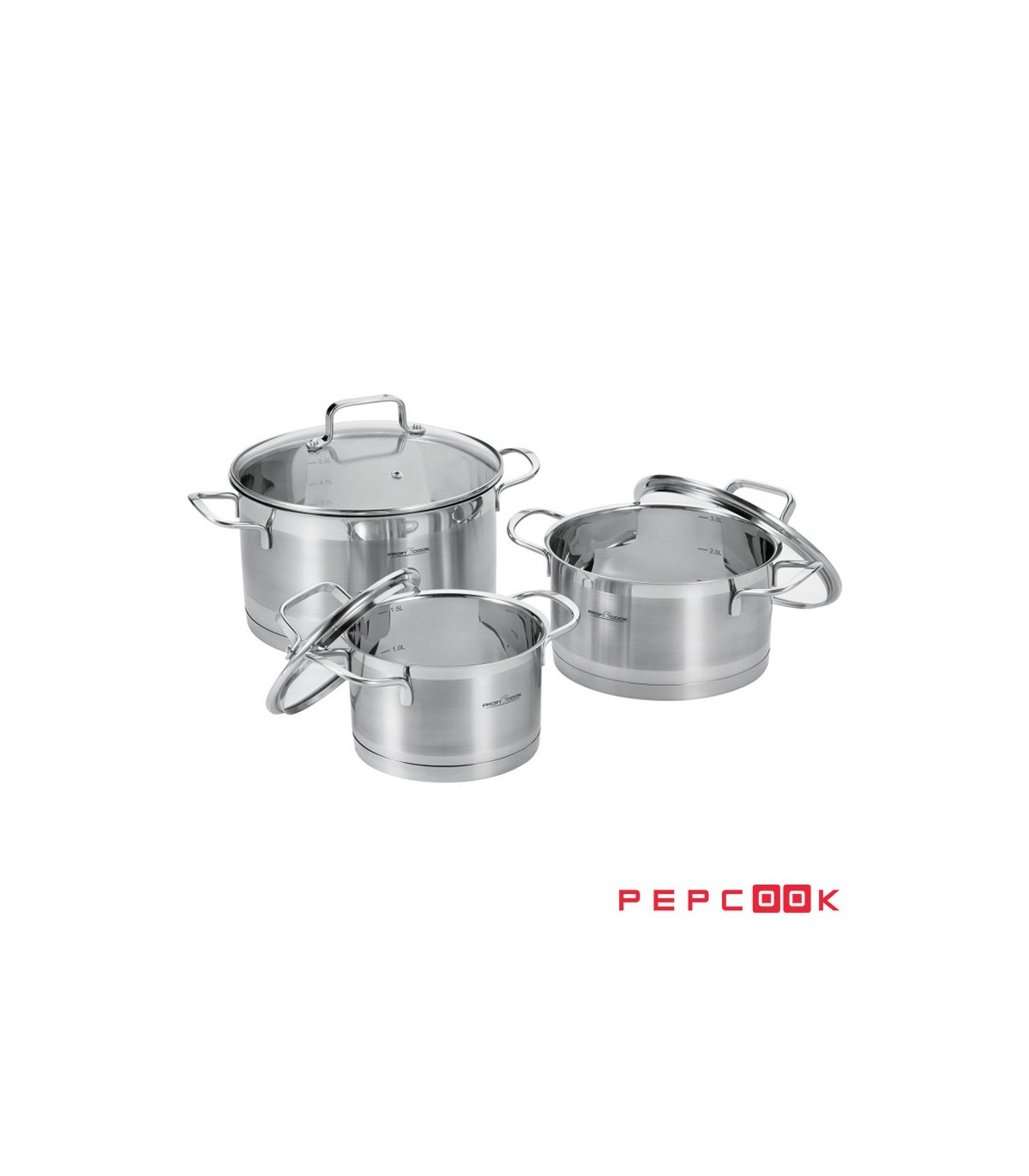 سرویس قابلمه 6 پارچه پروفی کوک مدل PC-KTS 1223