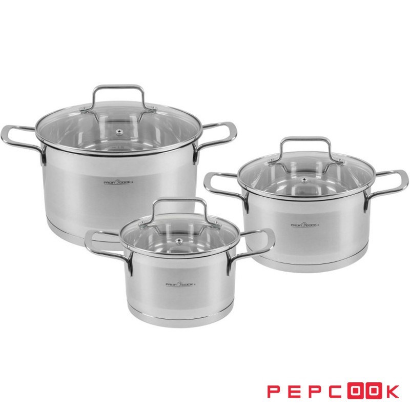 سرویس قابلمه 6 پارچه پروفی کوک PC-KTS 1223