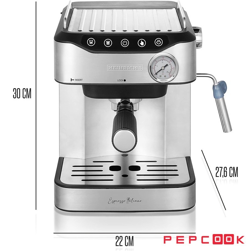 اسپرسو ساز حرفه ای چند کاره  ۲۰ بار هنریچ HES 8688