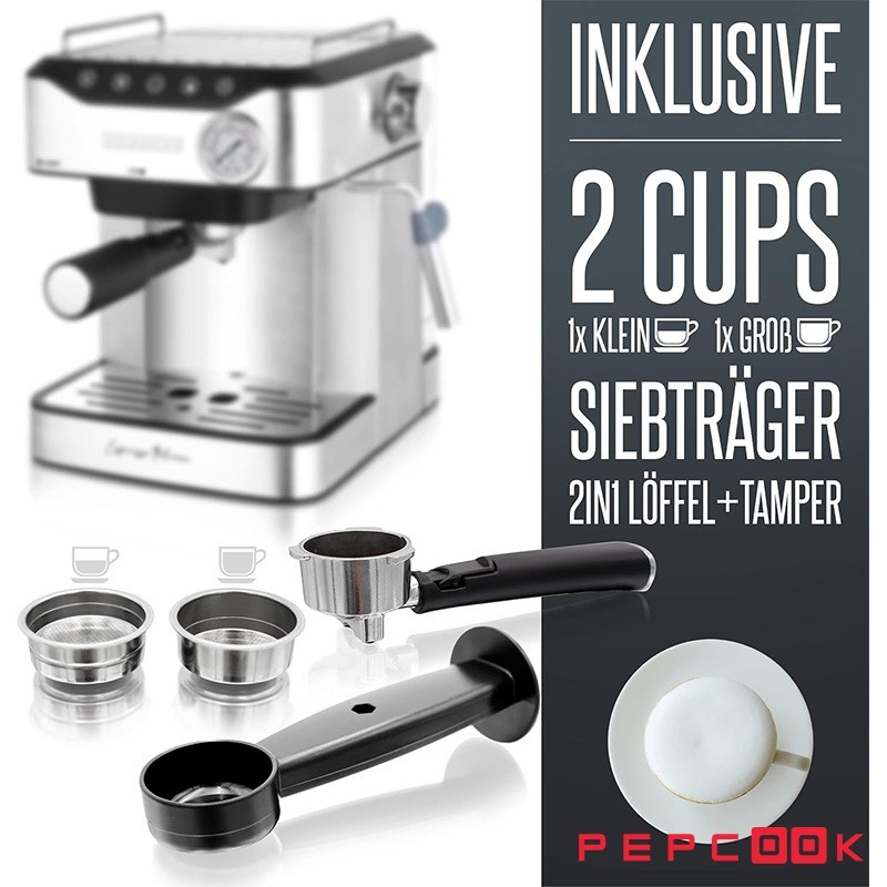 اسپرسو ساز اتوماتیک ۲۰ بار هنریچ HES 8688