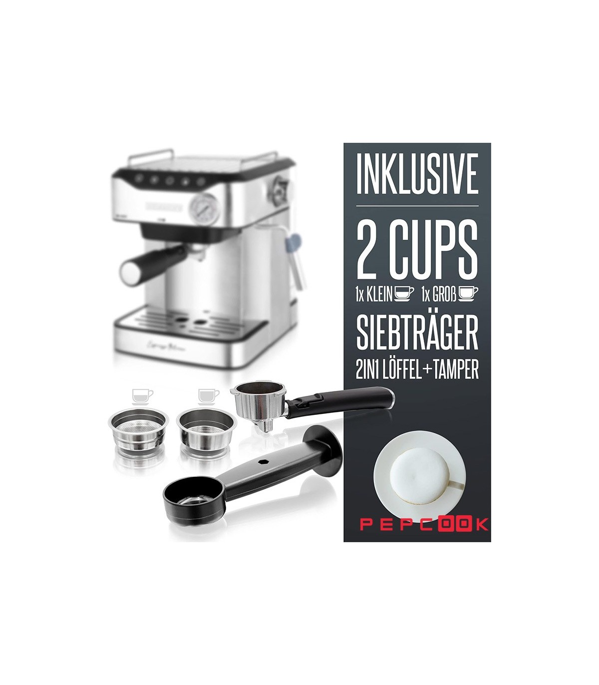 اسپرسو ساز اتوماتیک ۲۰ بار هنریچ HES 8688