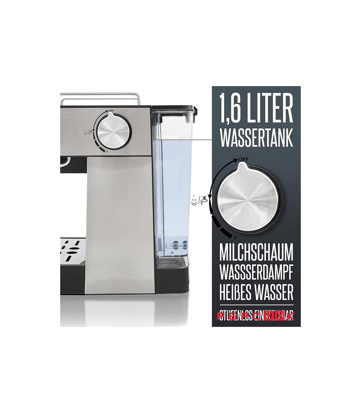 اسپرسو ساز ۲۰ بار Heinrich's HES 8689