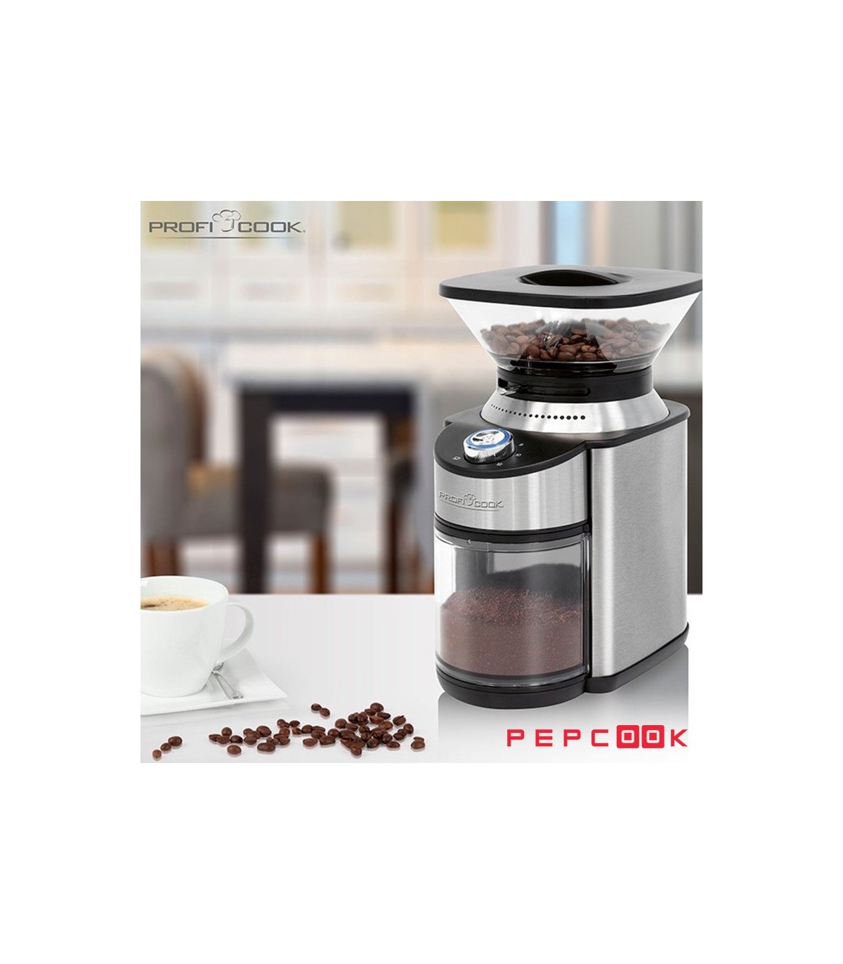 آسیاب قهوه پروفی کوک مدل PC-EKM 1205