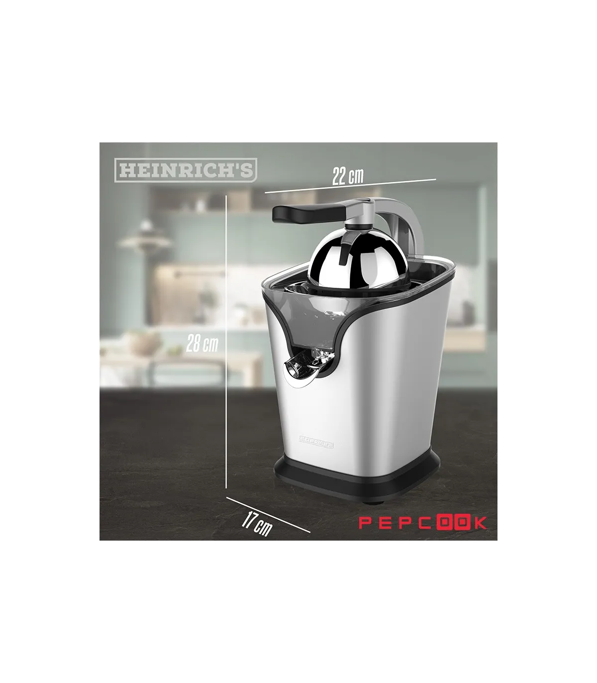 قیمت و خرید آب مرکبات گیر اهرمی 100 وات هنریچ 8692 HZP | فروشگاه پپکوک