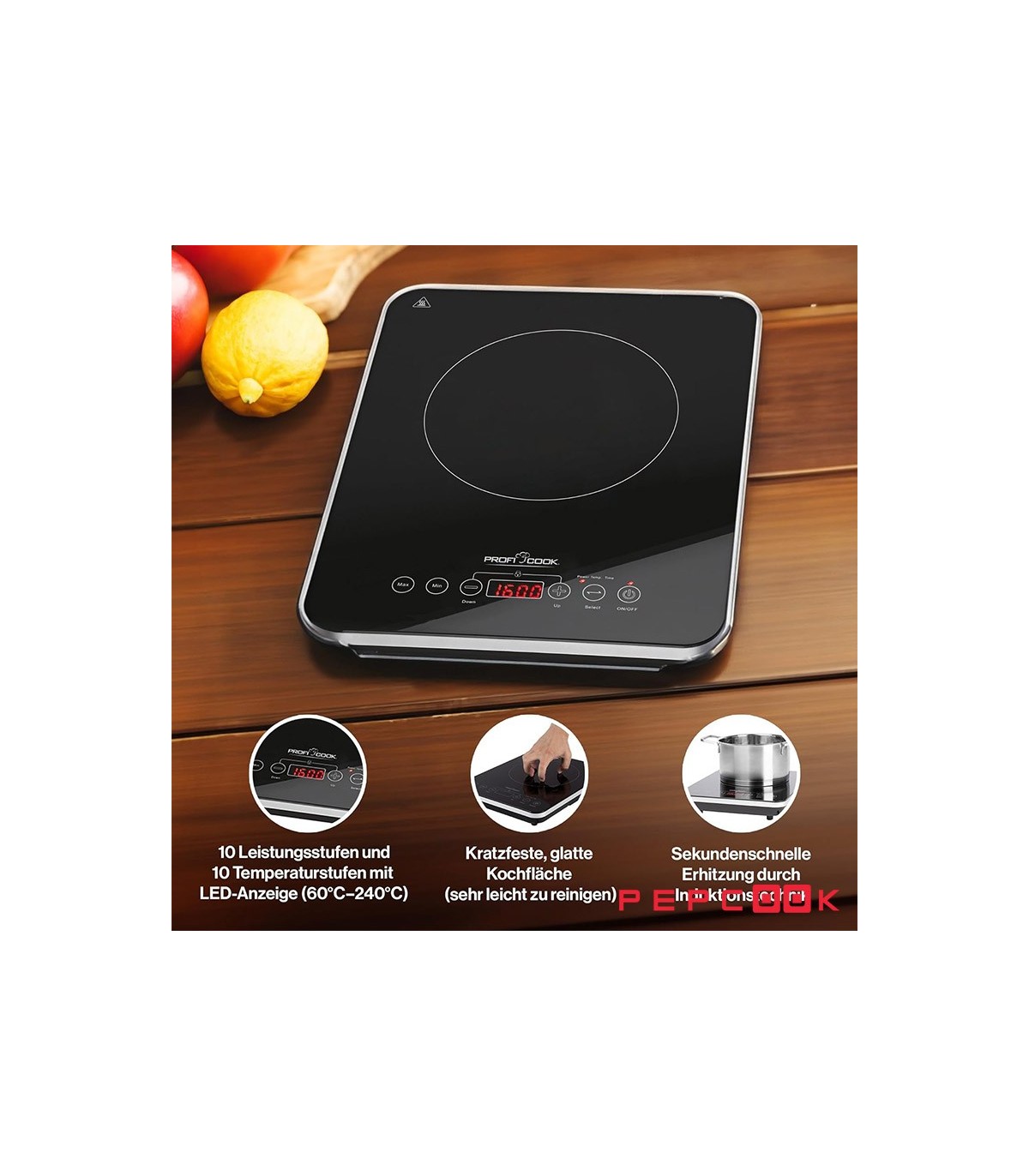 اجاق القایی 2000 وات Proficook  مدل PC-EKI 1062