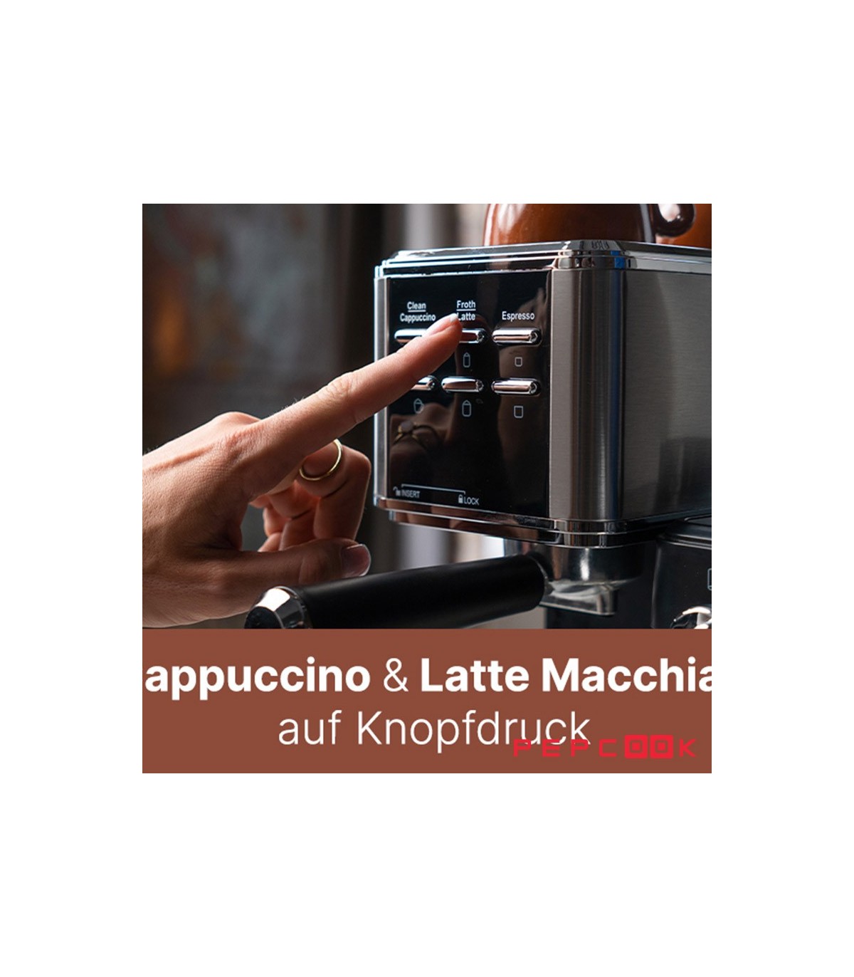 اسپرسو ساز حرفه ای 20 بار پروفی کوک 1266