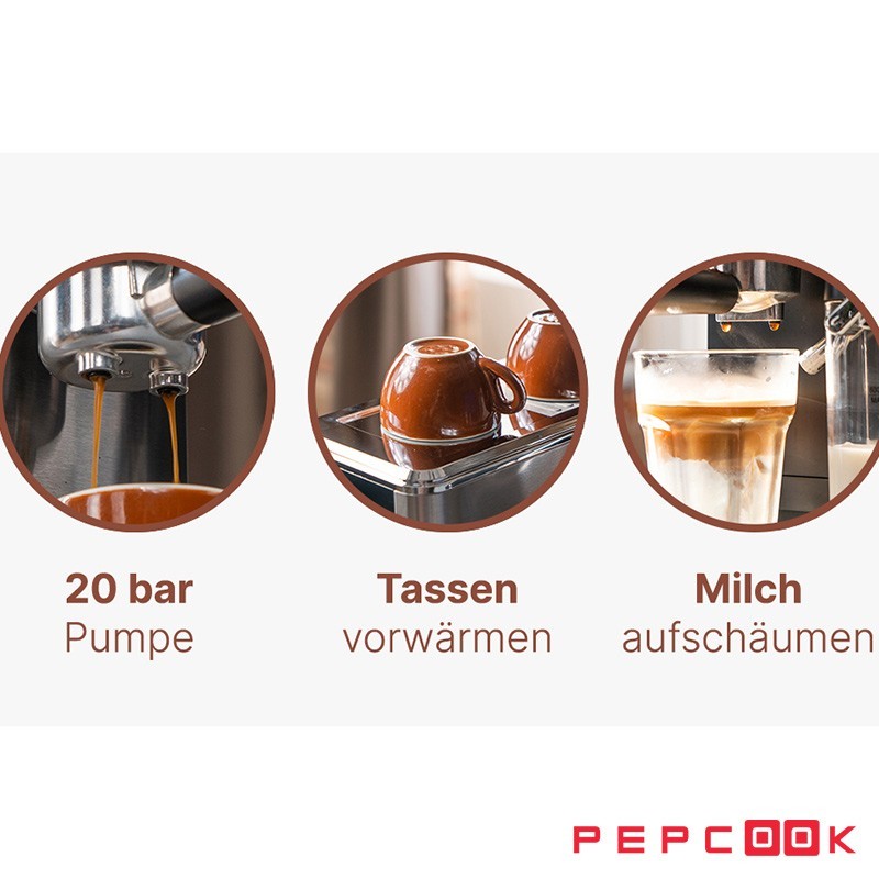 اسپرسو ساز 20 بار پروفی کوک مدل 1266