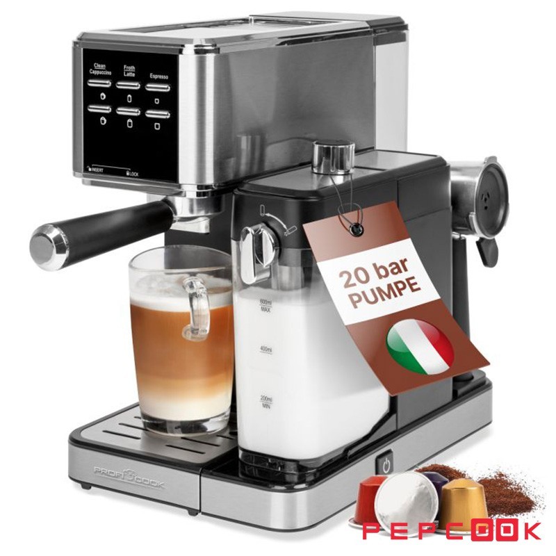 اسپرسو ساز 20 بار پروفی کوک مدل PC-ES 1266