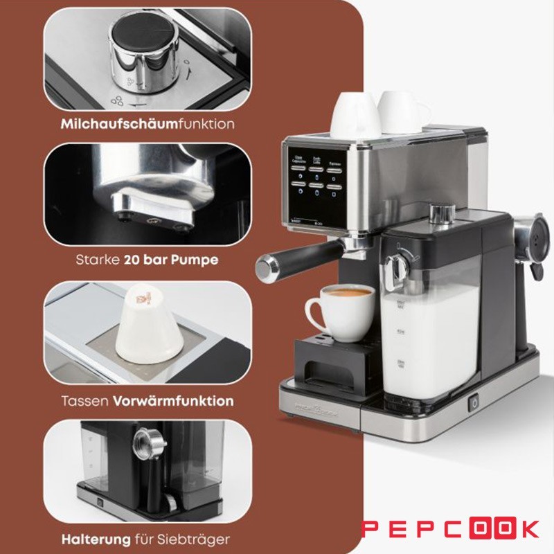 اسپرسو ساز 20 بار Proficook  مدل PC-ES 1266