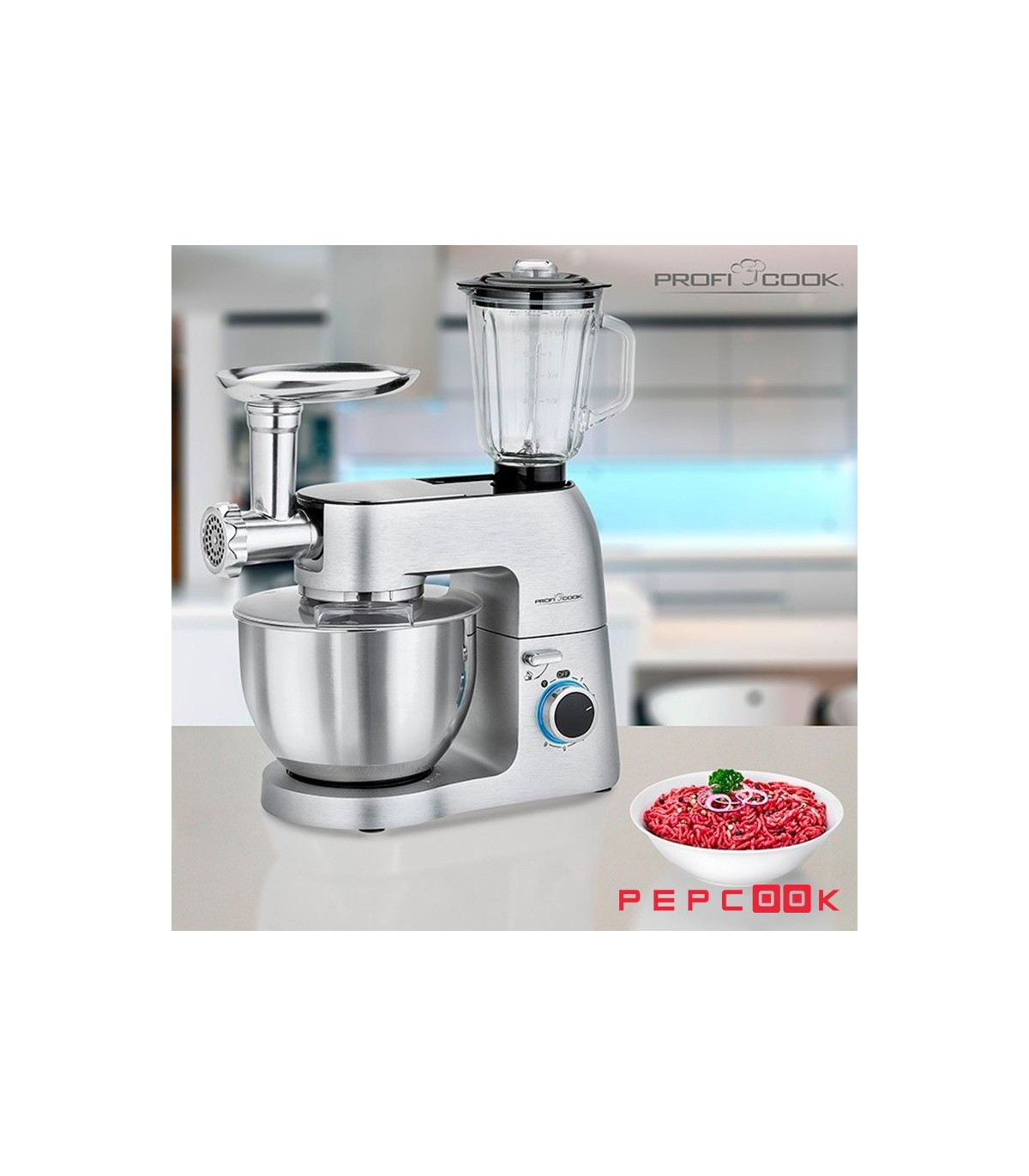 قیمت و خرید ماشین آشپزخانه حرفه ای پروفی کوک PC-KM1189 | فروشگاه پپکوک