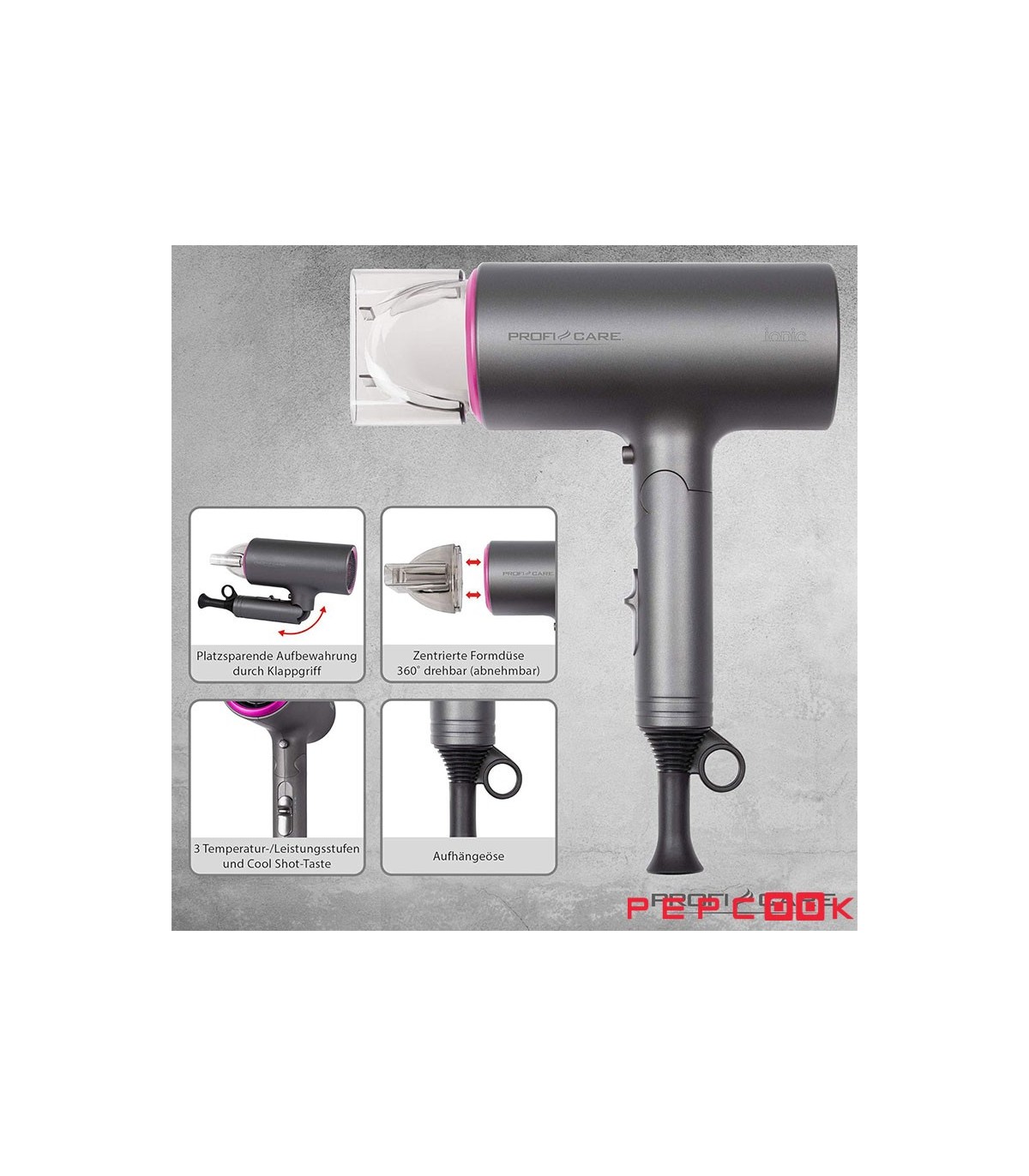 سشوار پروفی کر مدل PC-HT 3073